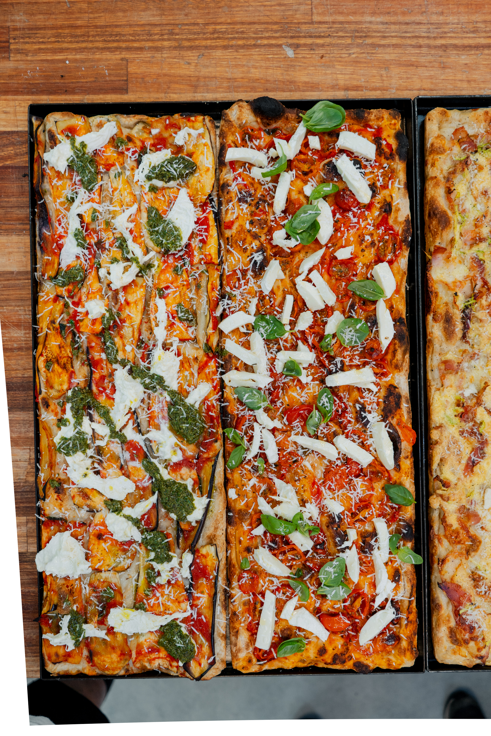 Pizza in teglia, Roman Pizza